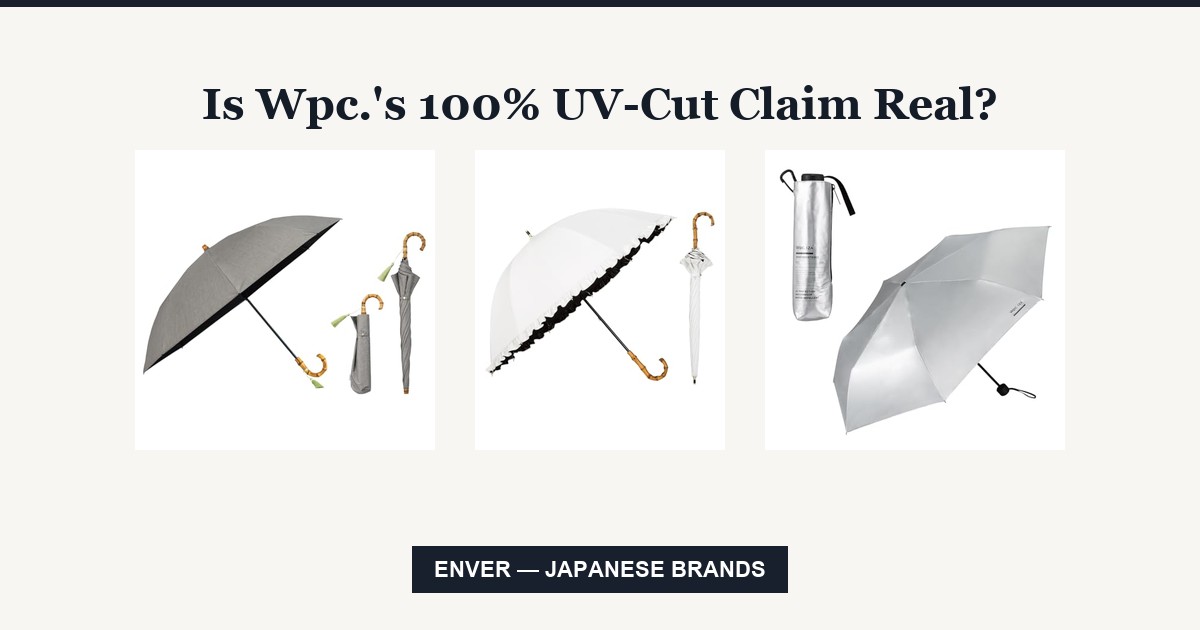 Wpc. UV-blocking folding parasols from the UVO line