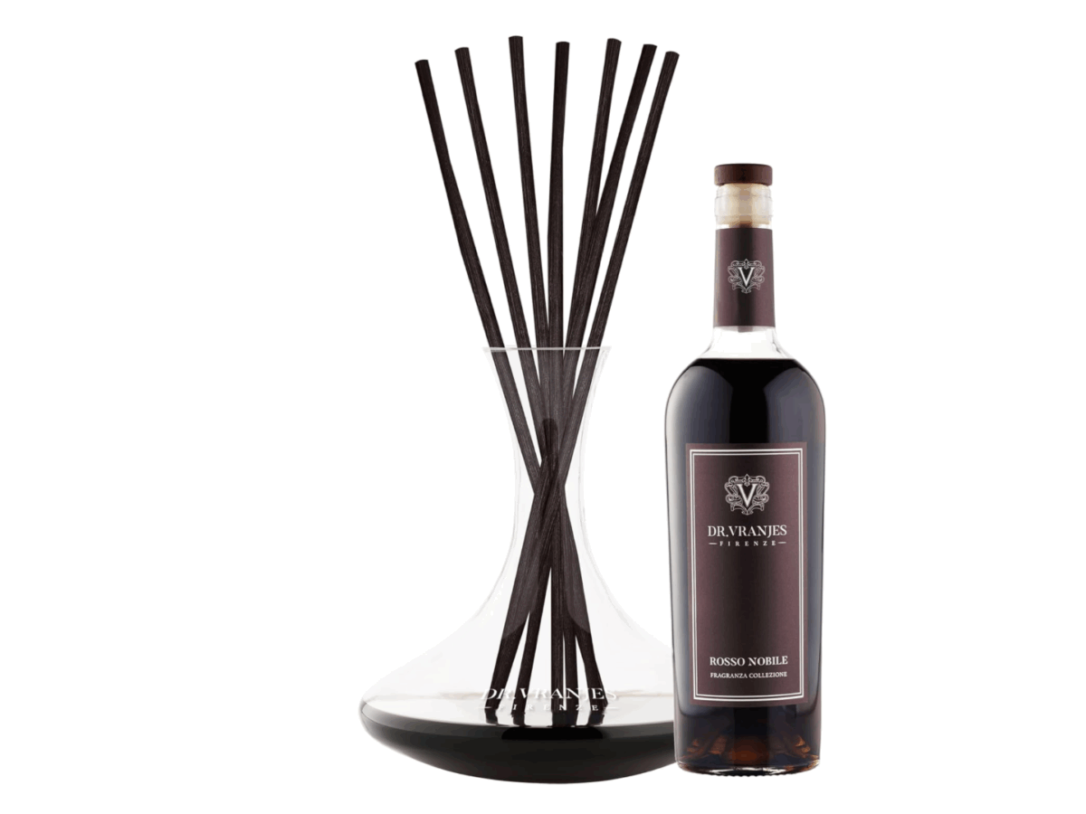 【田丸麻紀さん愛用】DR. VRANJES（ドットール・ヴラニエス）ロッソ ノービレ デキャンタセット | 本物のトスカーナの香りで空間を格上げする高級ルームフレグランスの魅力