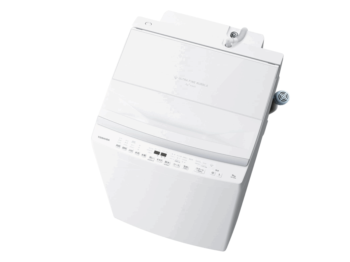 東芝ZABOON AW-9DP4全自動洗濯機｜抗菌ウルトラファインバブル洗浄で黄ばみ知らずの洗濯生活