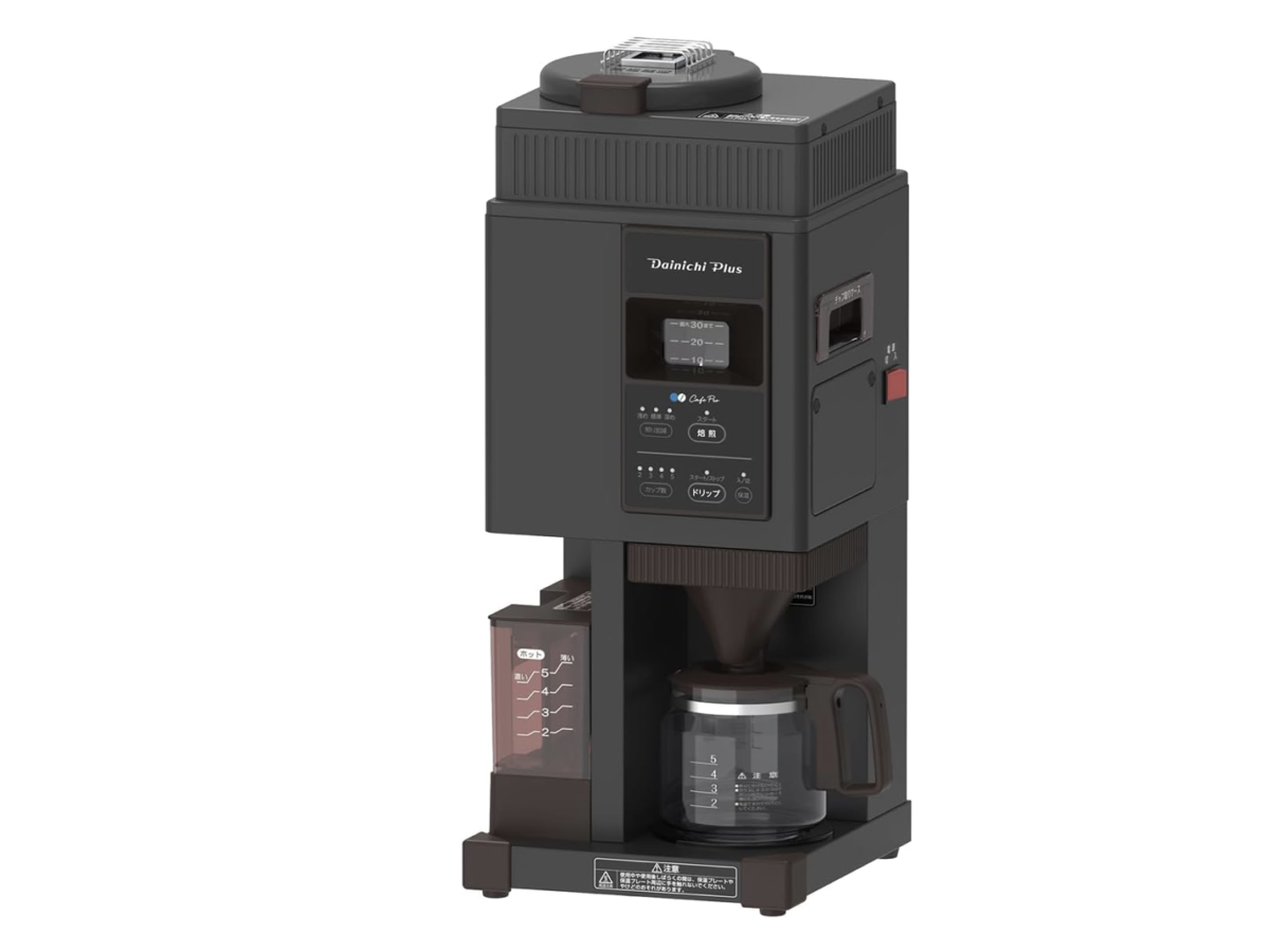 ダイニチ カフェプロ MC-504 焙煎機能付きコーヒーメーカー|自宅で本格焙煎を実現する革新的な一台