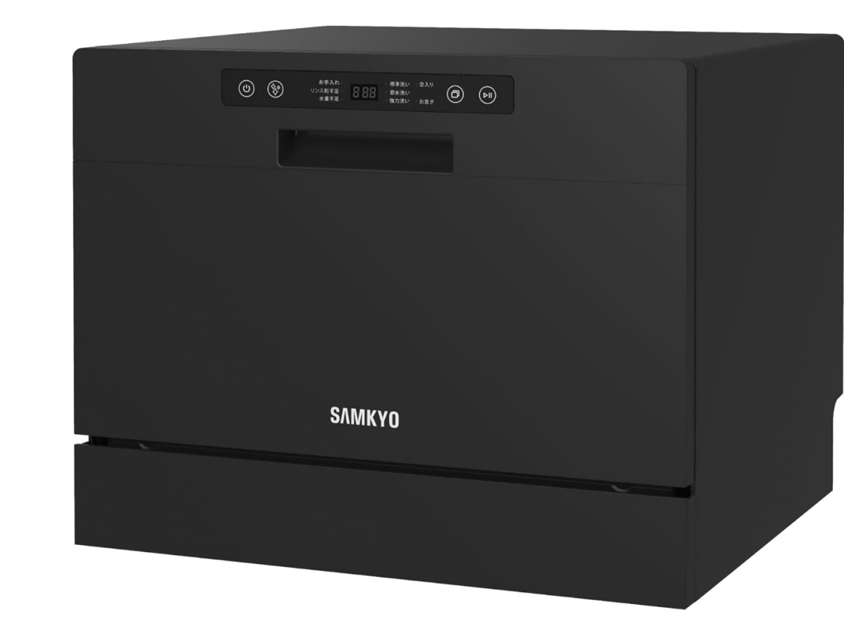 工事不要の食洗機で家事を時短！SAMKYO T60食器洗い乾燥機の実力
