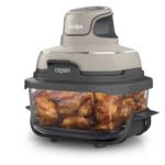 【工藤静香さん愛用】ニンジャクリスピー テーブルクッカー完全ガイド｜油不使用で脂質75%カット、調理から保存まで全部これ1台